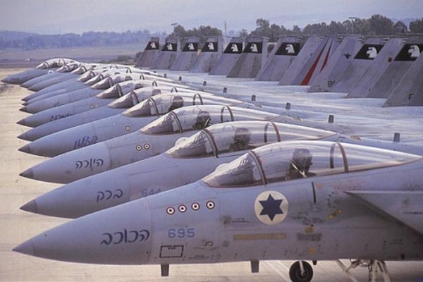 Israeli war planes