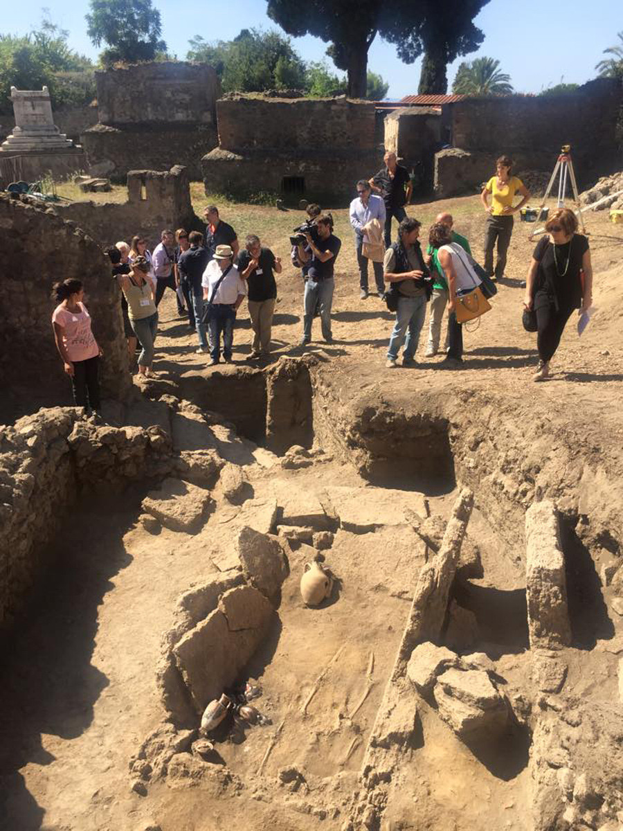 Archeological site of Pompeii