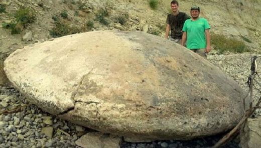 stone disc discovered Russia