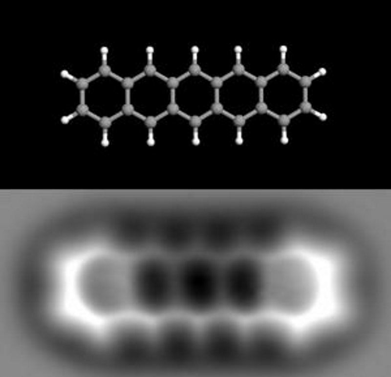 water molecule microscope