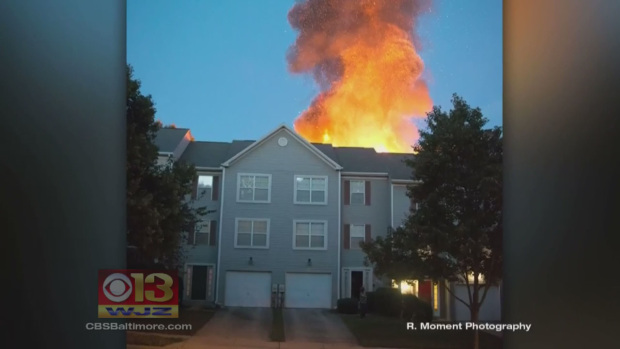 Baltimore townhouse explosion