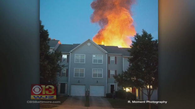 Click to enlarge Baltimore townhouse explosion