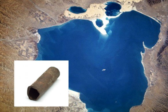 Click to enlarge Qinghai lake pipe, oopart