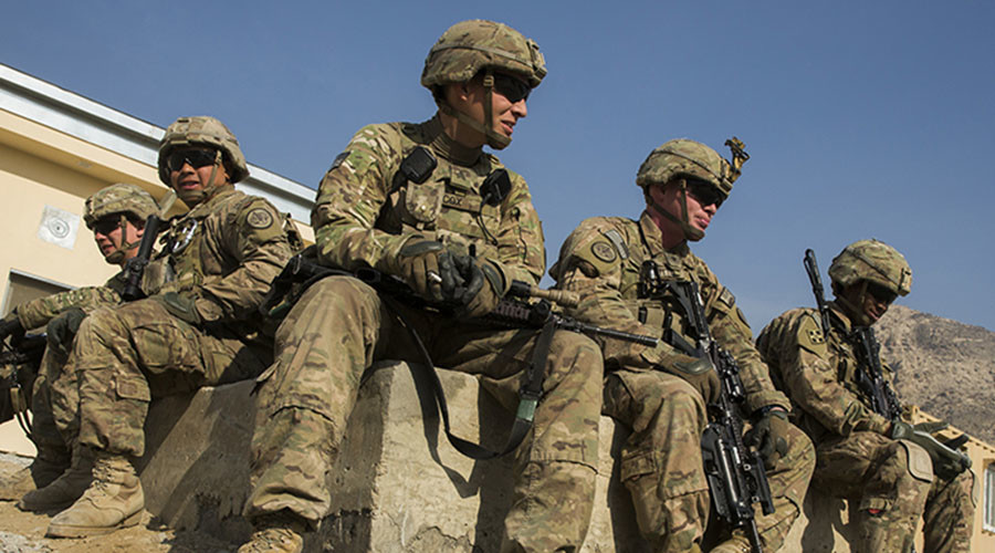 Click to enlarge US soldiers in Afghanistan