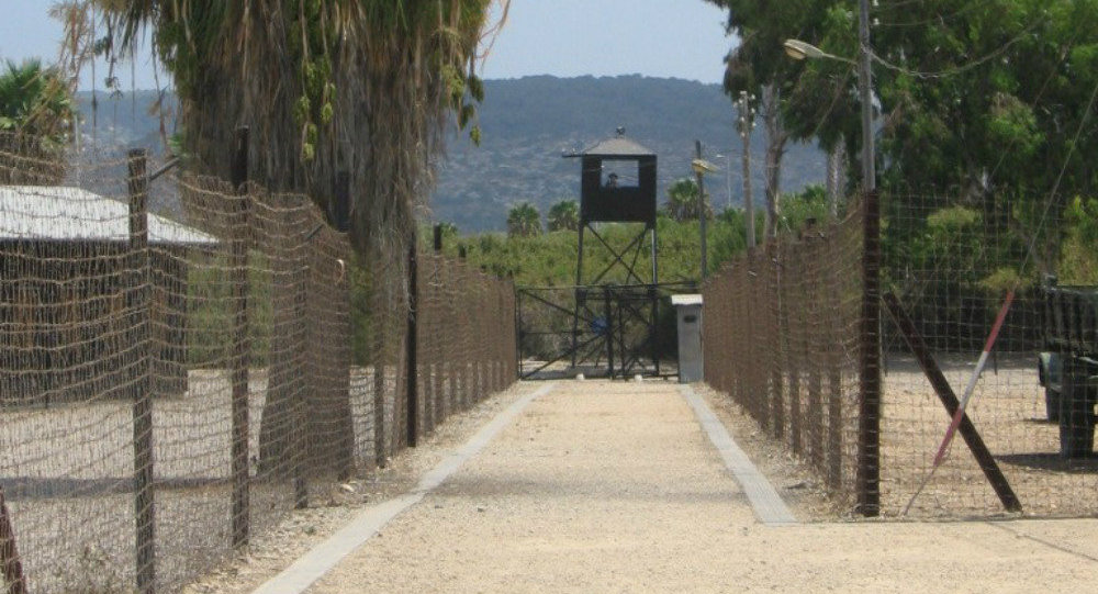 Click to enlarge Atlit detainee camp