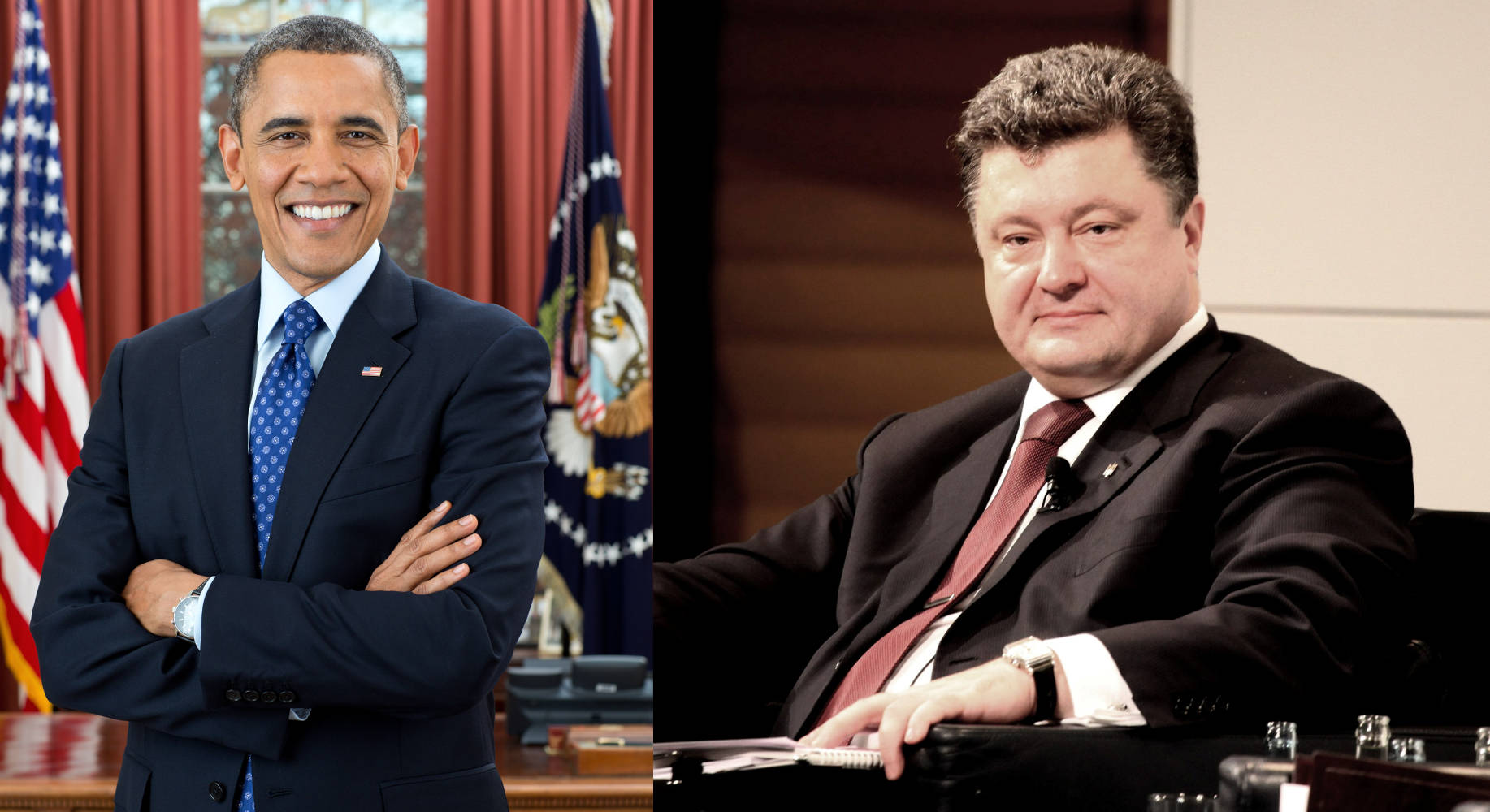 Obama n Poroschenko