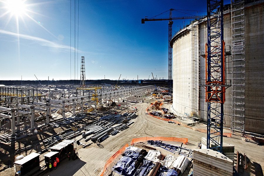 Click to enlarge LNG terminal i Poland