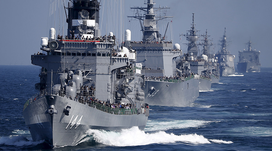 Japan US navy