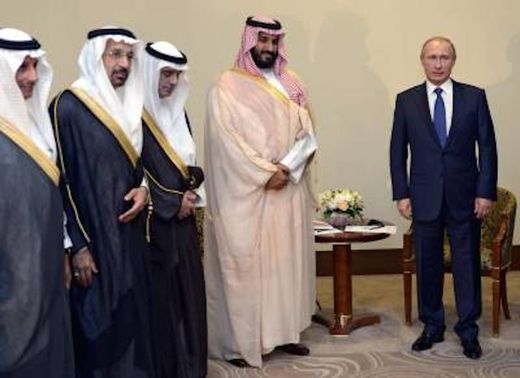 Click to enlarge saudi meeting putin
