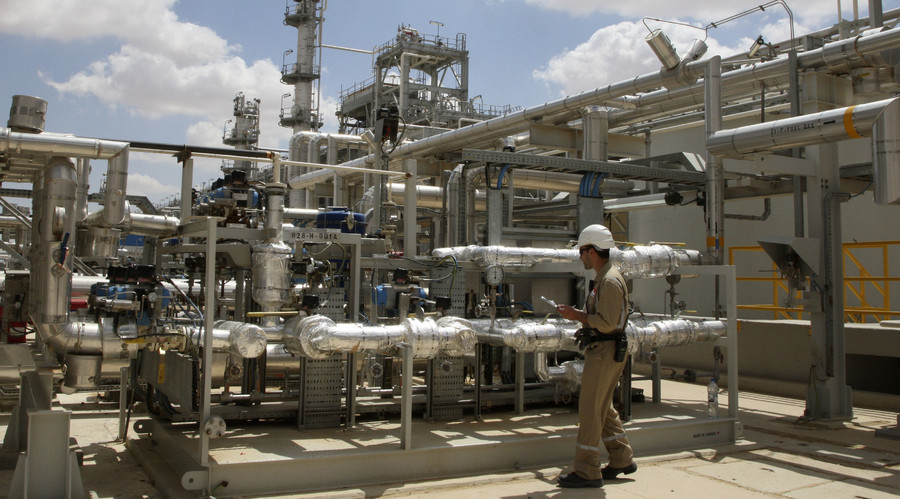 Syria natural gas plant 