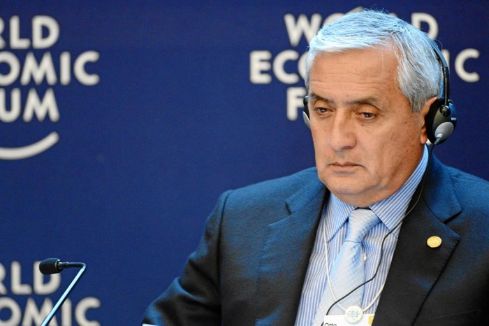 Click to enlarge Otto Perez Molina