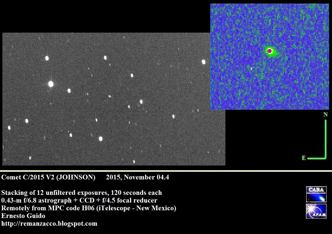 Comet  C/2015 V2 Johnson