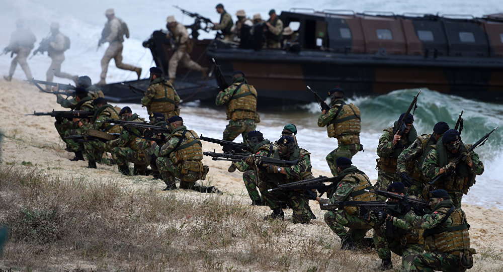 Portugese NATO soldiers