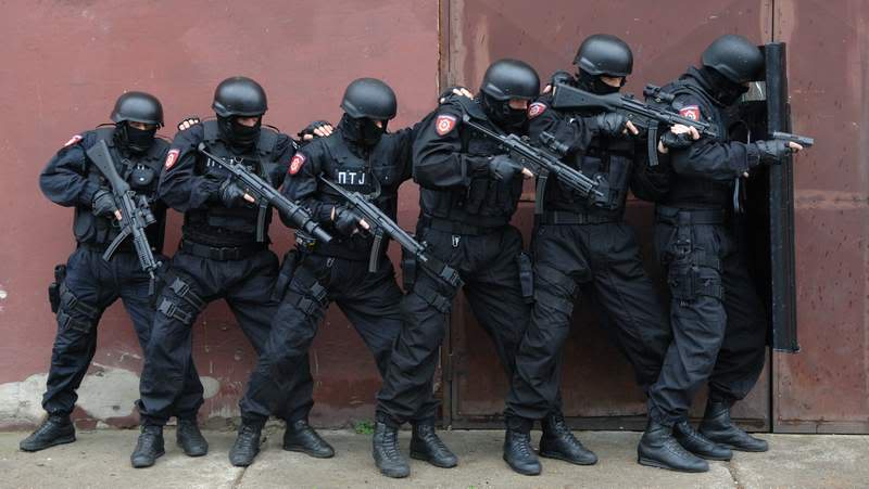 Serbian tactical police