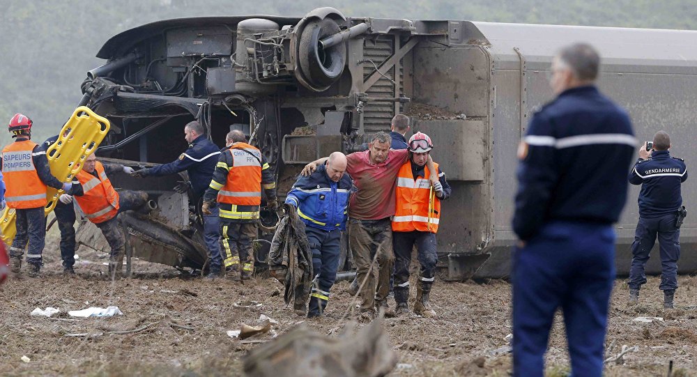 France train derailment