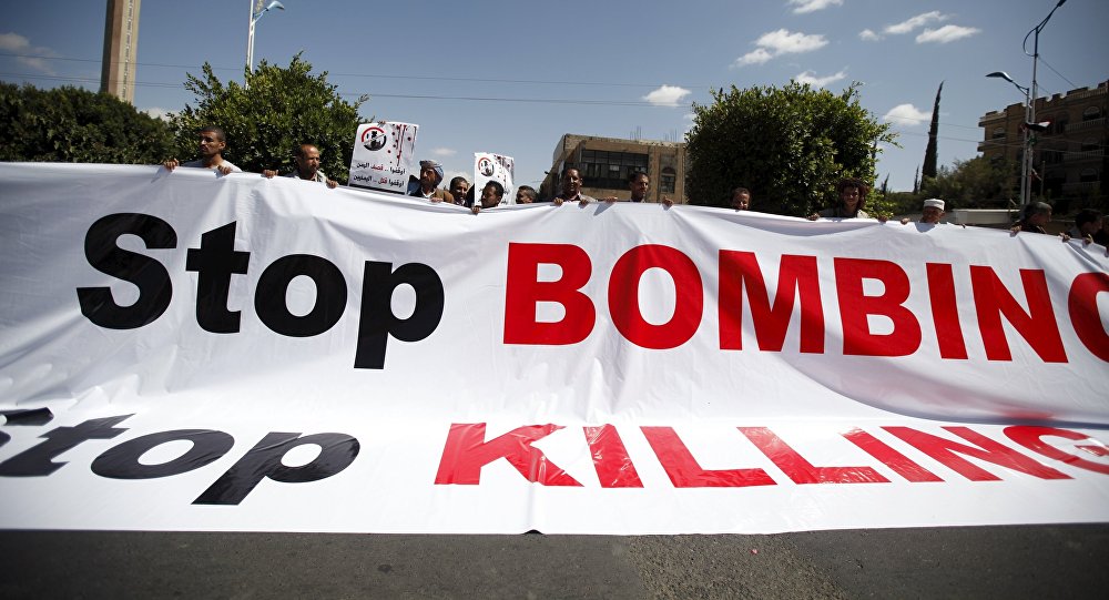 Click to enlarge Yemen protesters