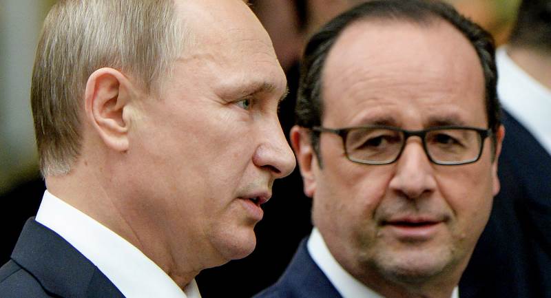 Putin Hollande