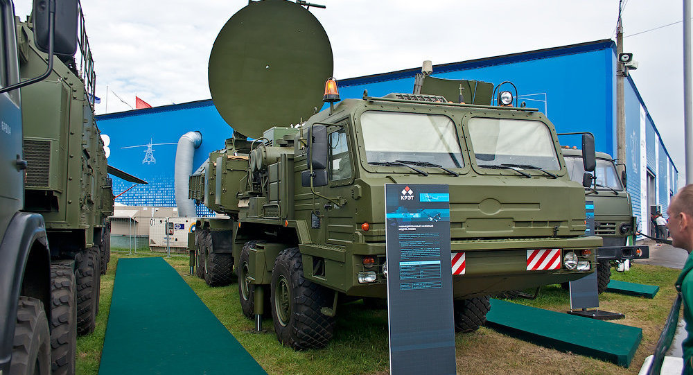 Russian Electronic jamming truck