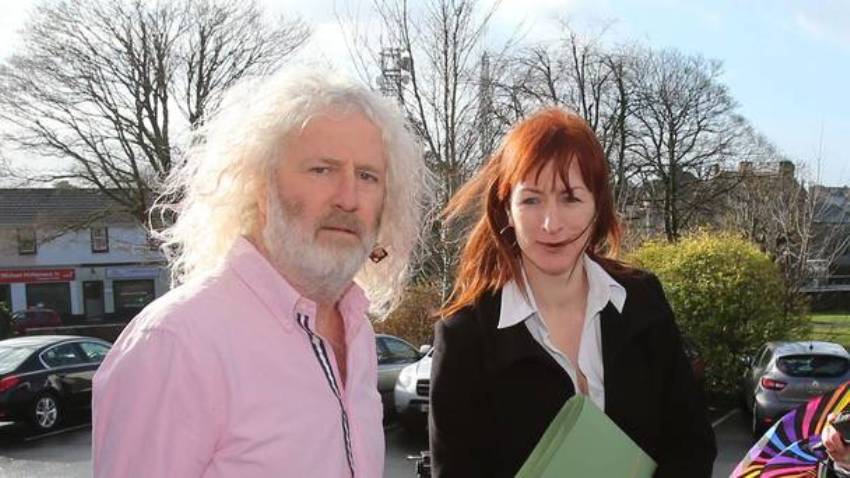 Irish TDs Mick Wallace and Clare Daly