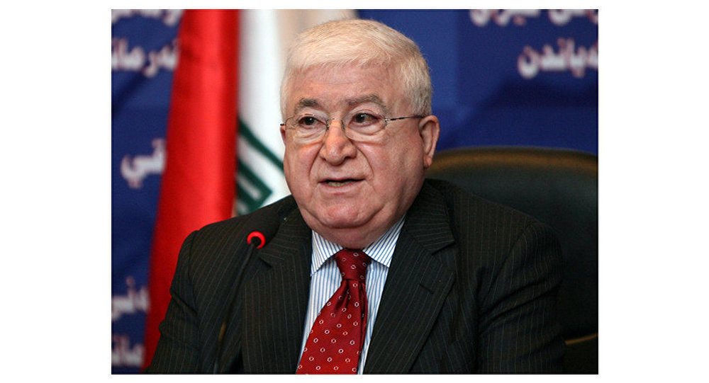 Iraqi President Fuad Masum 
