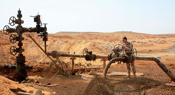 syria oil field