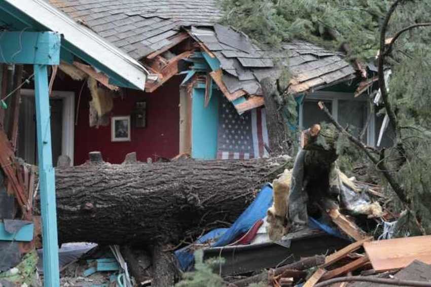 Pacific Northwest storm damage