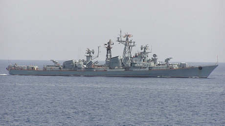 Click to enlarge Russian destroyer