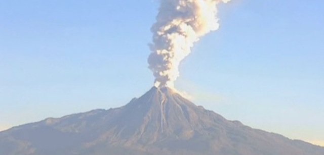 Colima volcano 12-14-15