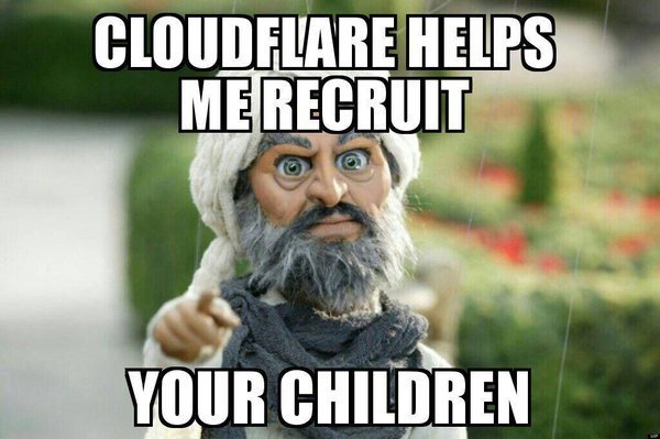 cloudflare ISIS