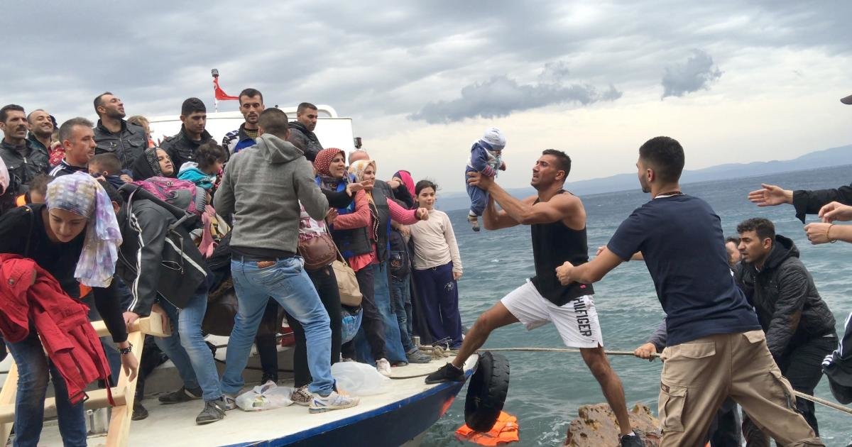 refugees greece