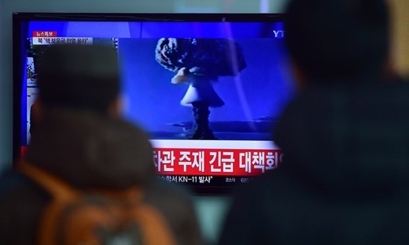 Click to enlarge news report on North Korea’s first hydrogen bomb test