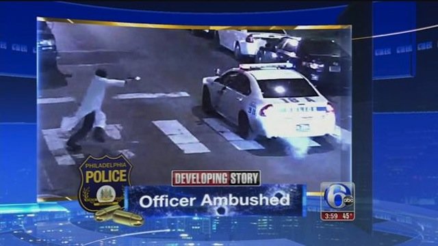 Philly cop shot