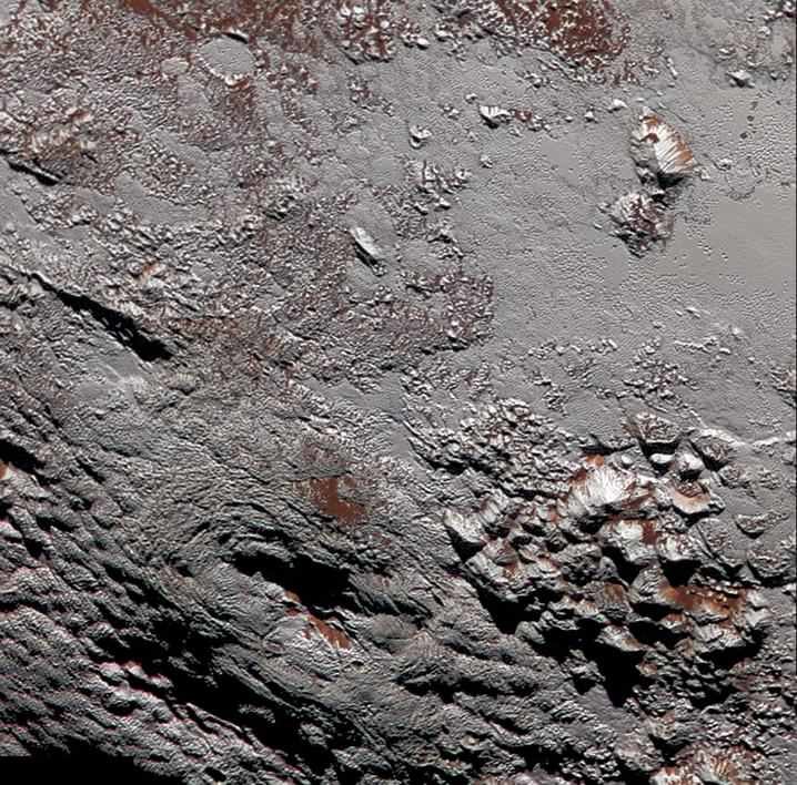ice volcano on Pluto