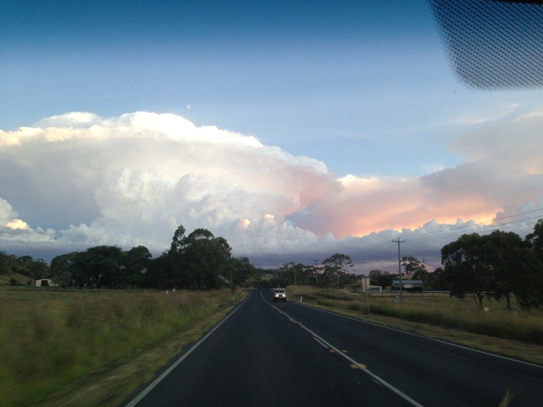 Toowoomba storm cloud