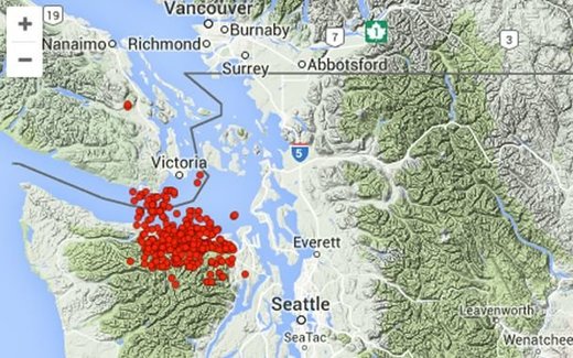 earthquakes pacific northwest