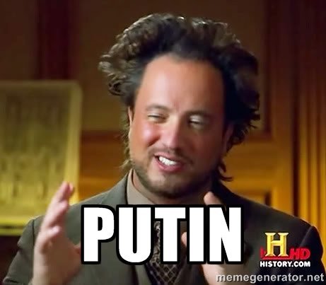 Putin aliens meme
