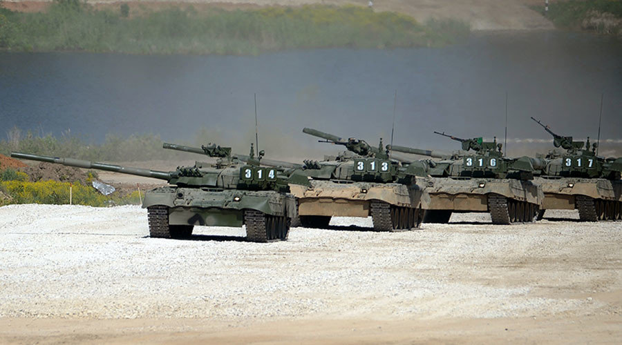 Russia tanks