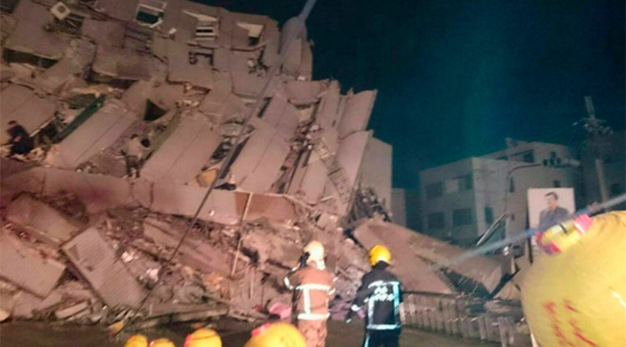Click to enlarge Taiwan earthquake