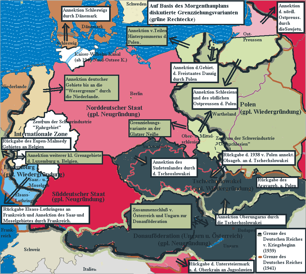 Partition of Germany 1944
