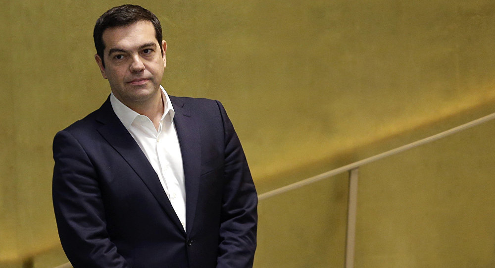 Greek Prime Minister Alexis Tsipras 
