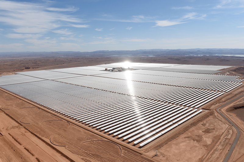Noor I Concentrated Solar Power plant