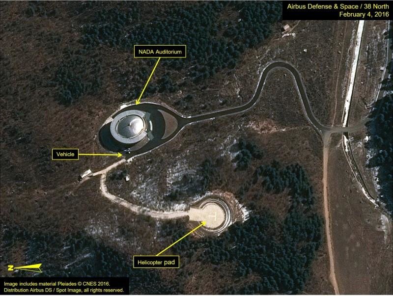 North Korea satellite station