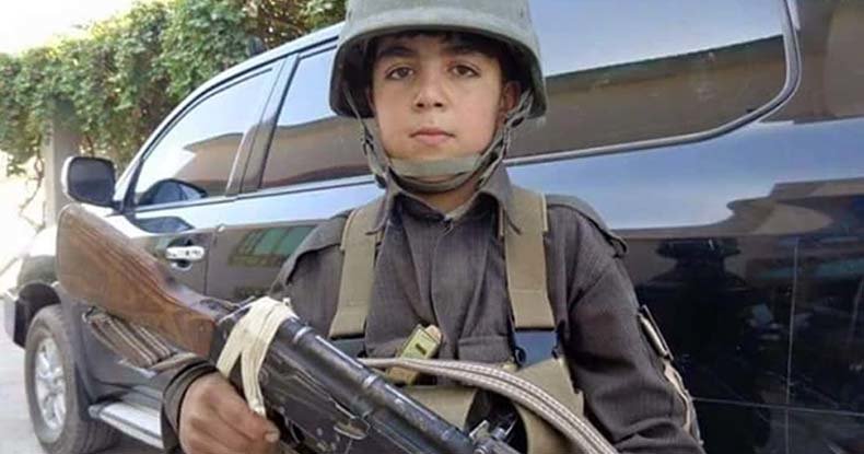 Wasil Ahmad, child soldiers