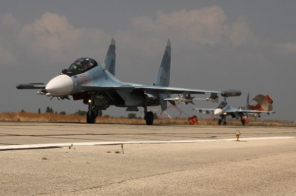 Russian Su-30 jets