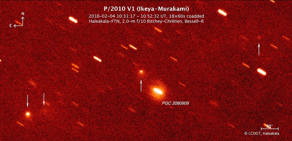 Click to enlarge Comet P/2015 Y2 (IKEYA-MURAKAMI)