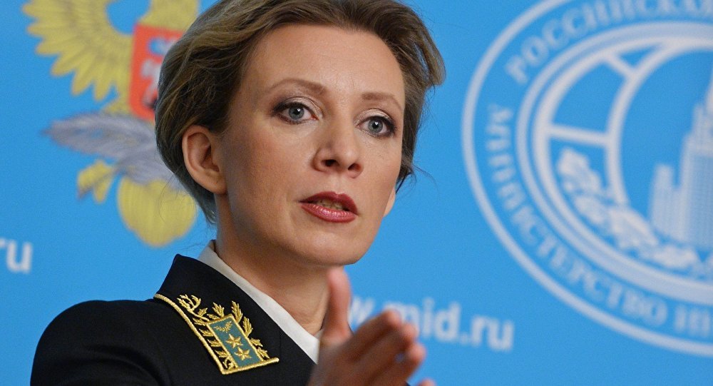 Russian Foreign Ministry Maria Zakharova