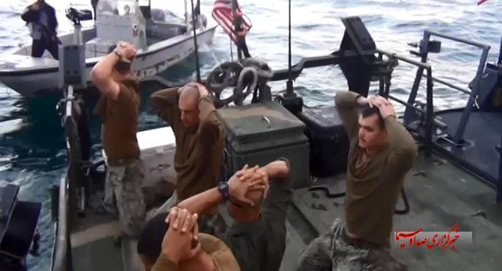 US sailors detained in Iran