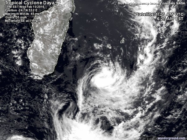 Tropical cyclone Daya