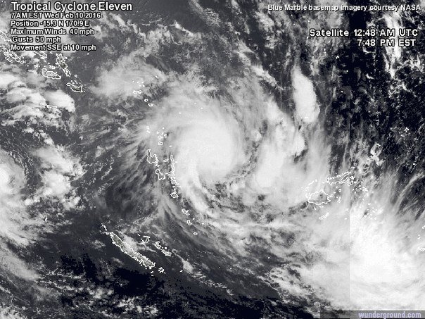 Click to enlarge Tropical cyclone 11
