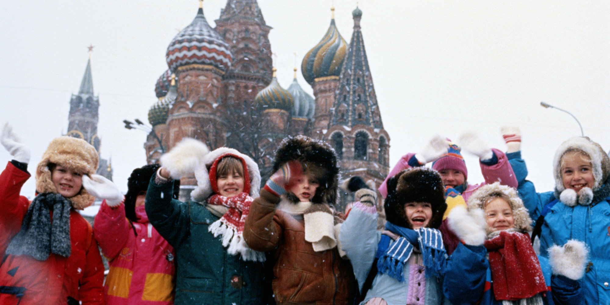 Russia Moscow children